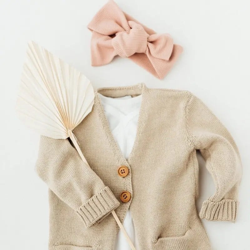 Vimini Fashion Taupe Lover Cardigan, Mini