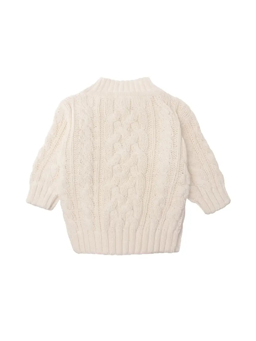 Liliput Cable Knit, Ecru