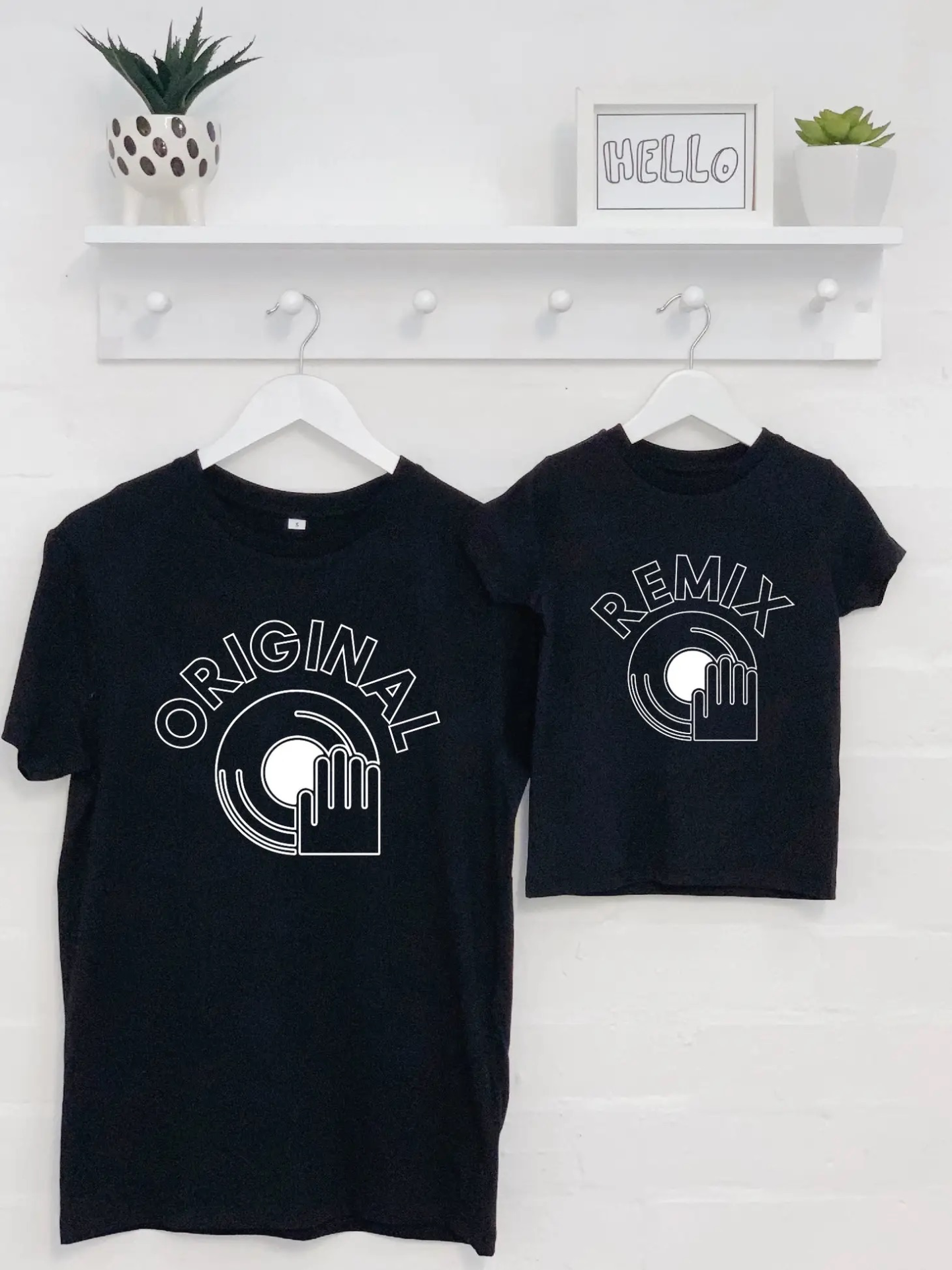 Daddy & Me Original/Remix T-shirt, Original