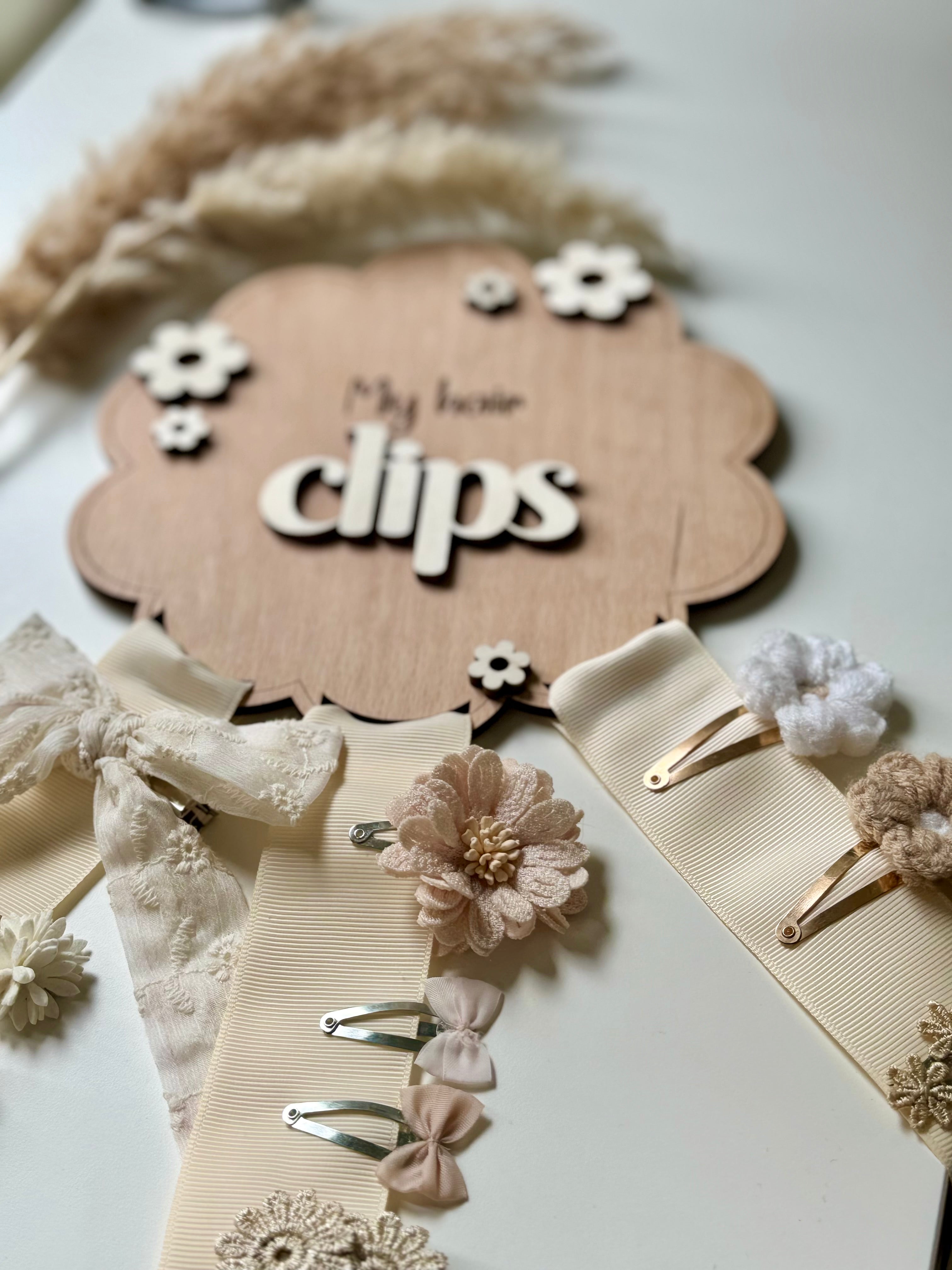 Meraki Engraving "My Hair Clips" -hiuskoristepidike