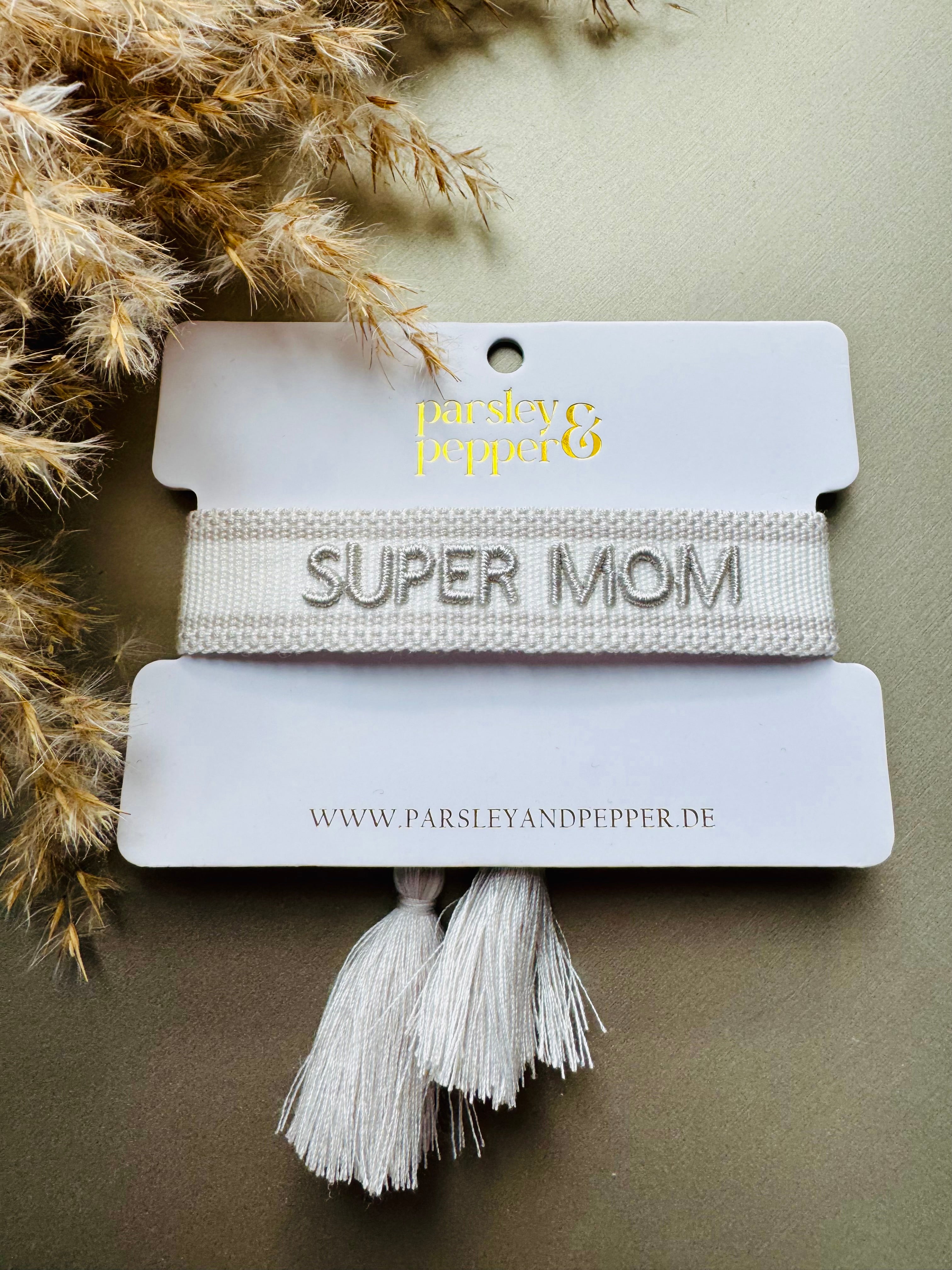 Parsley & Pepper Super Mom -kangasrannekoru