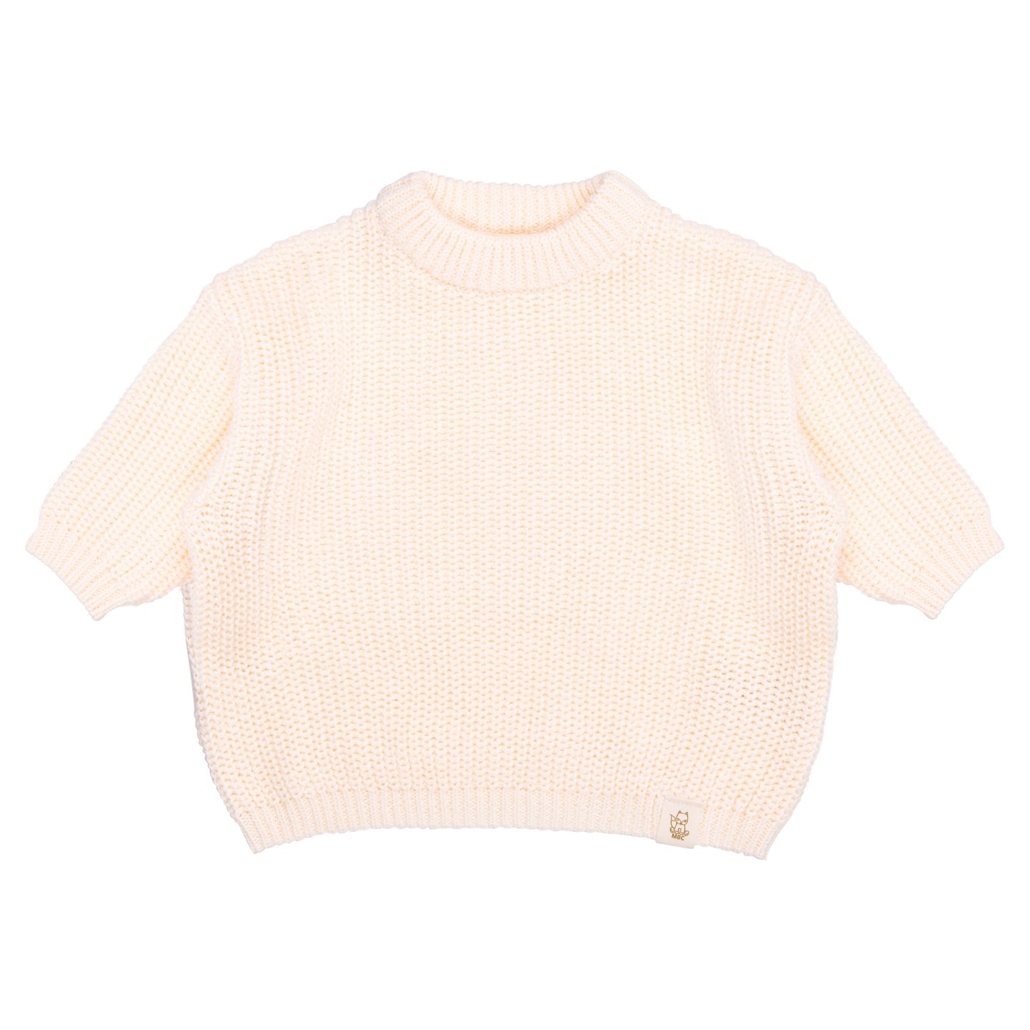 Moalie Big Knit Oversized Sweater -neulepusero vauvalle, Ecru