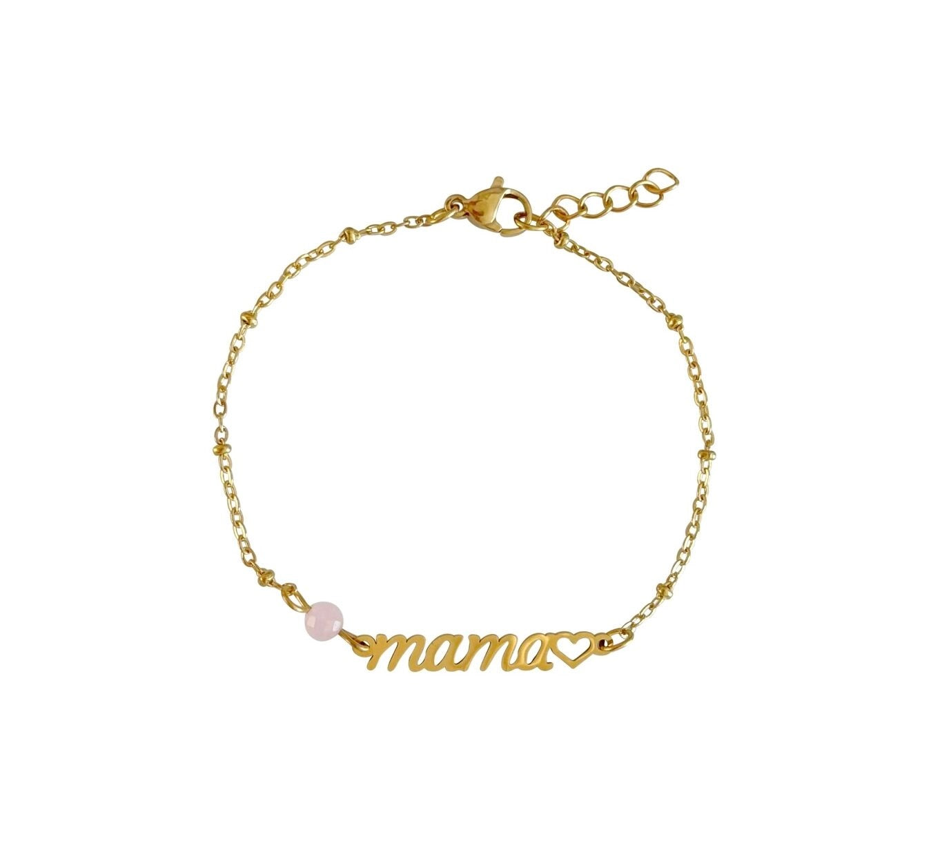 Saint Clairmont Mama & Rose Quartz -rannekoru, Kulta