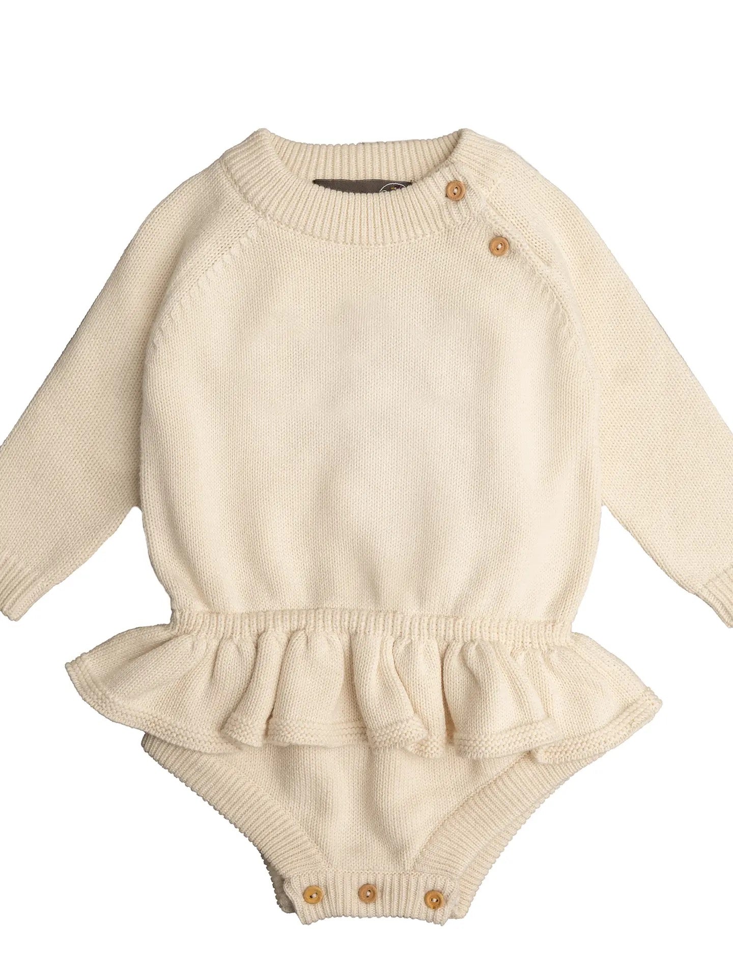 Hanevild Clara Romper bodysuit with frill skirt