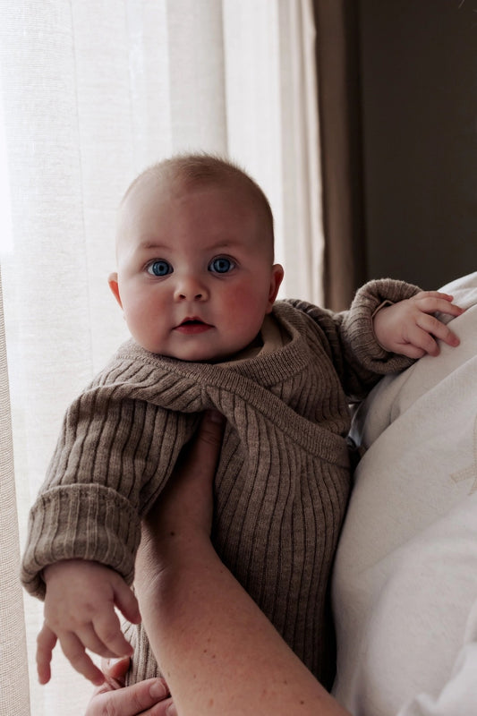 MBC Knotted Gown -yöpuku, Latte tai Cappucino