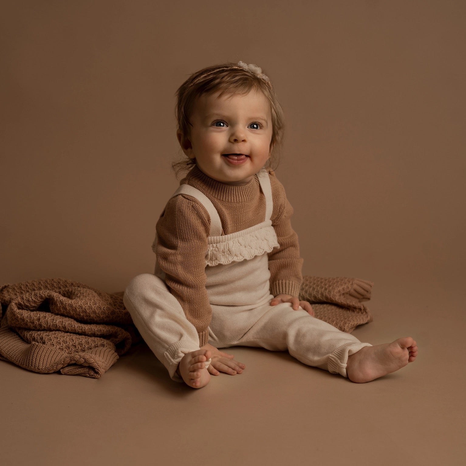 Hanevild Andrea frill suspender pants