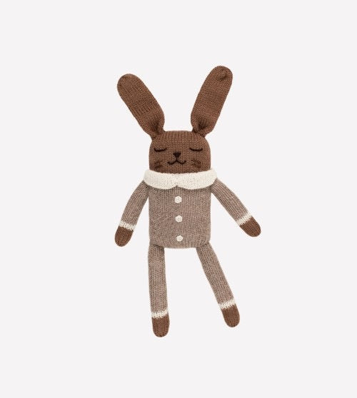 Main Sauvage Bunny Plush Toy, Oat Jumpsuit
