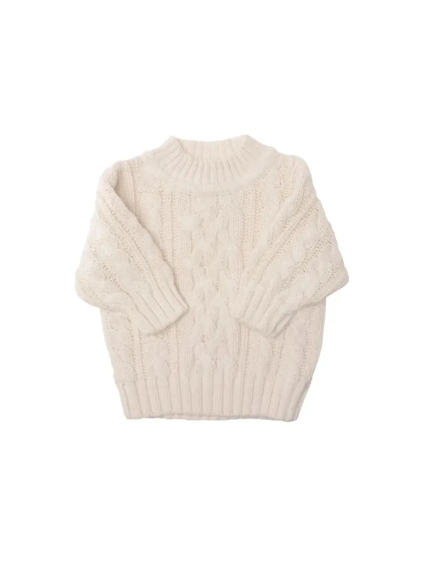 Liliput Cable Knit, Ecru