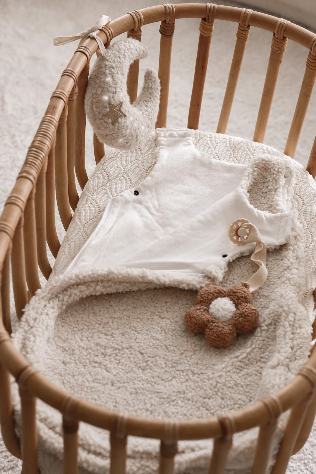 Babyly Teddy Dreams vauvan unipussi, Cream tai Taupe