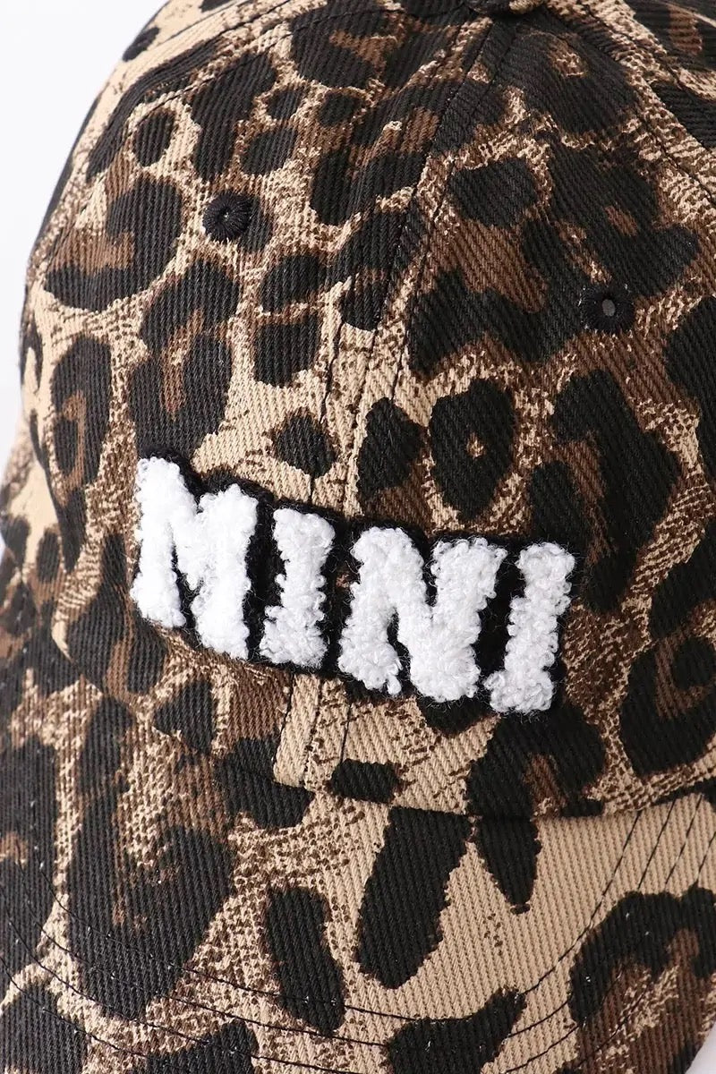 Honeydew Leopard Cap, Mini