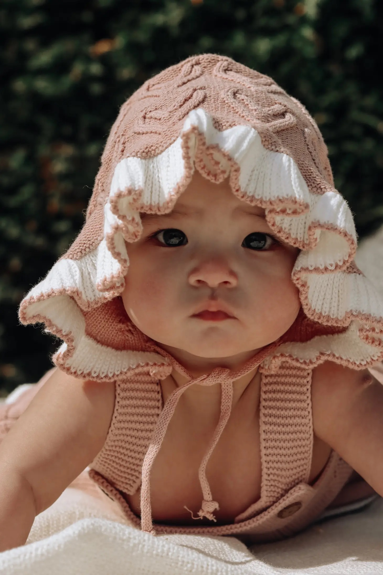 La Olivia Kids Sofia romper + hat