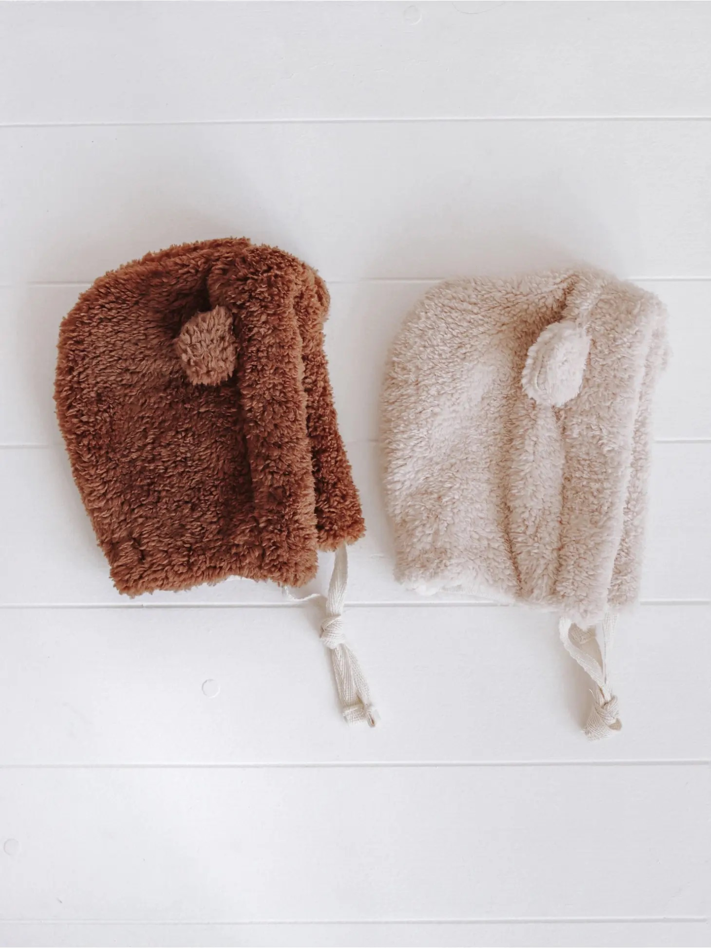 Ada Baby Teddy Ears hat, Beige