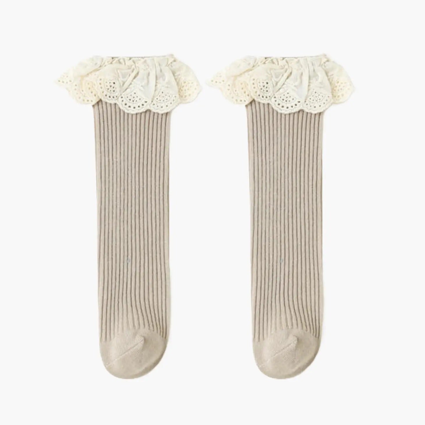 Liv & Loke Signe Socks, Vanilla