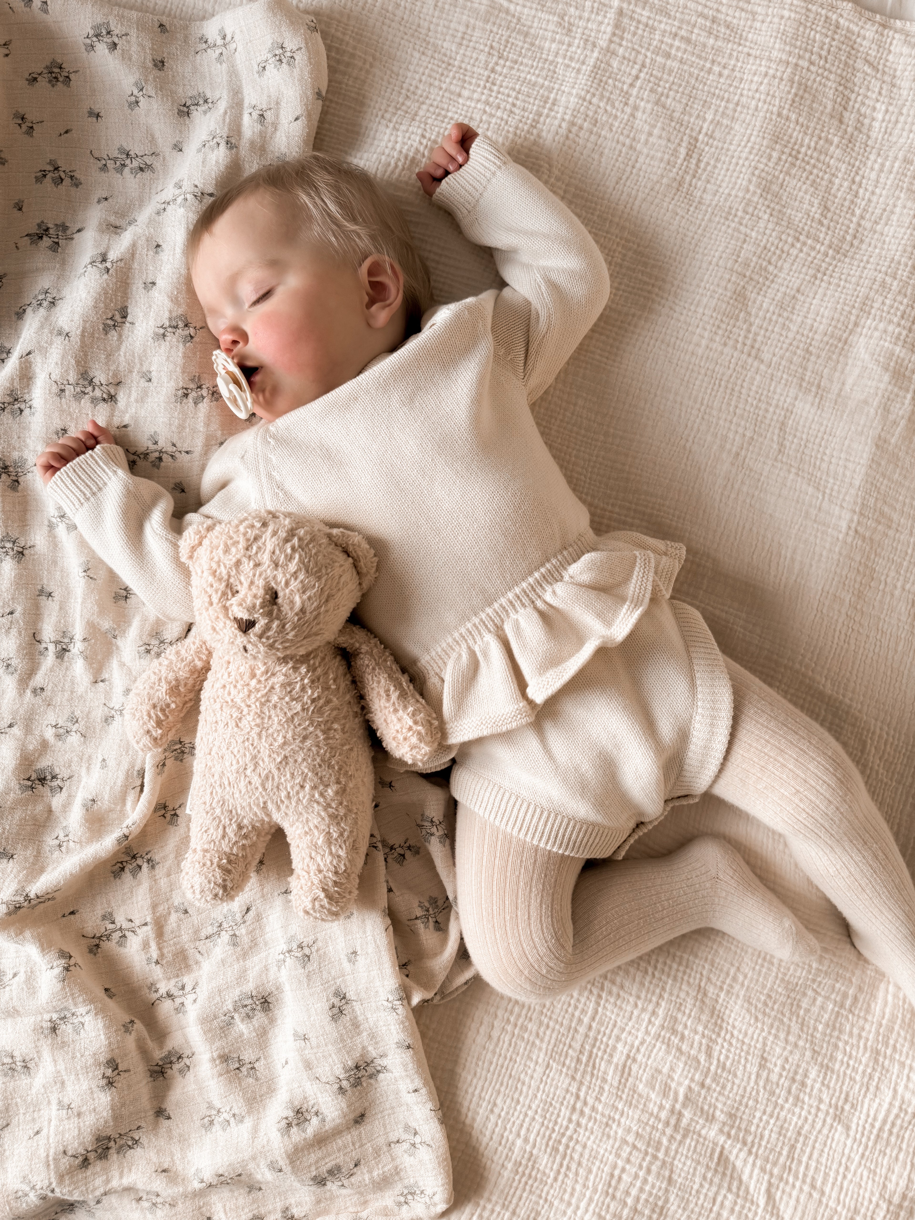 Hanevild Clara Romper bodysuit with frill skirt