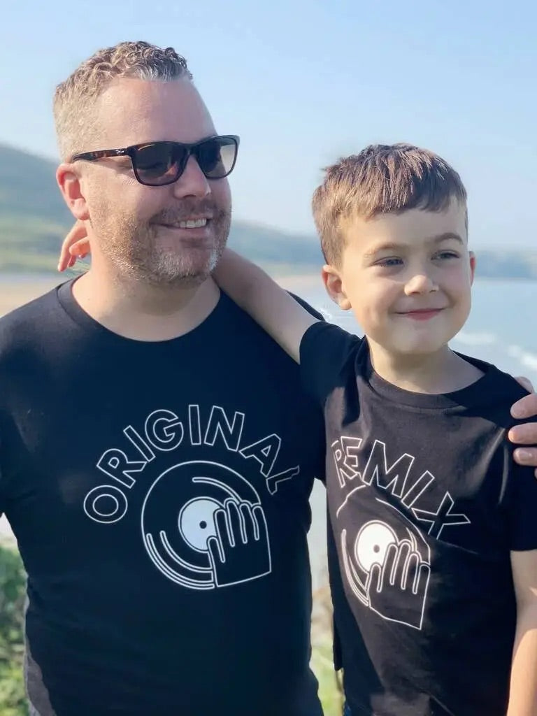 Daddy & Me Original/Remix T-shirt, Original