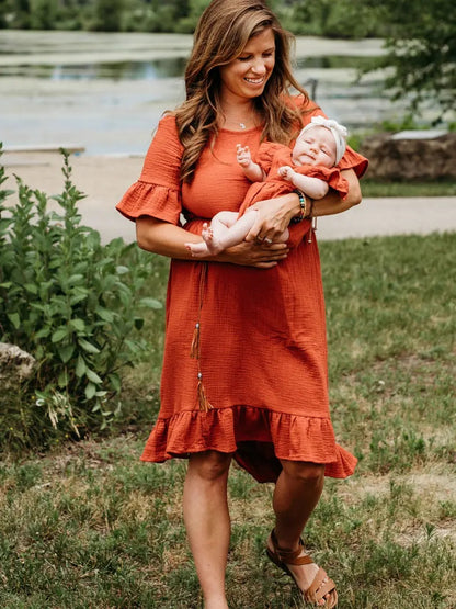 HAHA MAMA Clothing, Boho Baby Romper