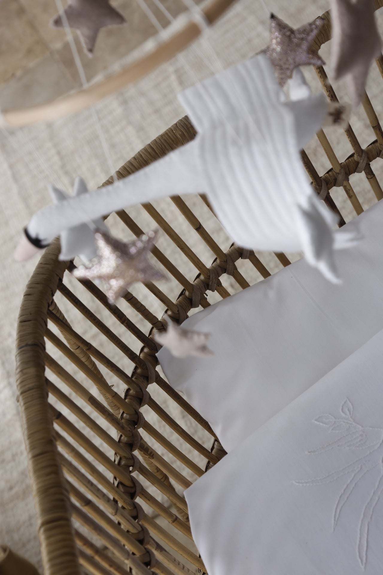 2 Stories Swan mobile