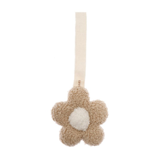 Lilies Kids Teddy Daisy pacifier band, Sand