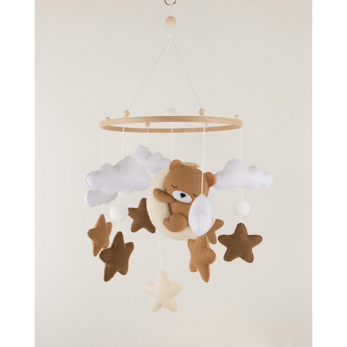 Little Loua Sleeping Teddy kehtomobile