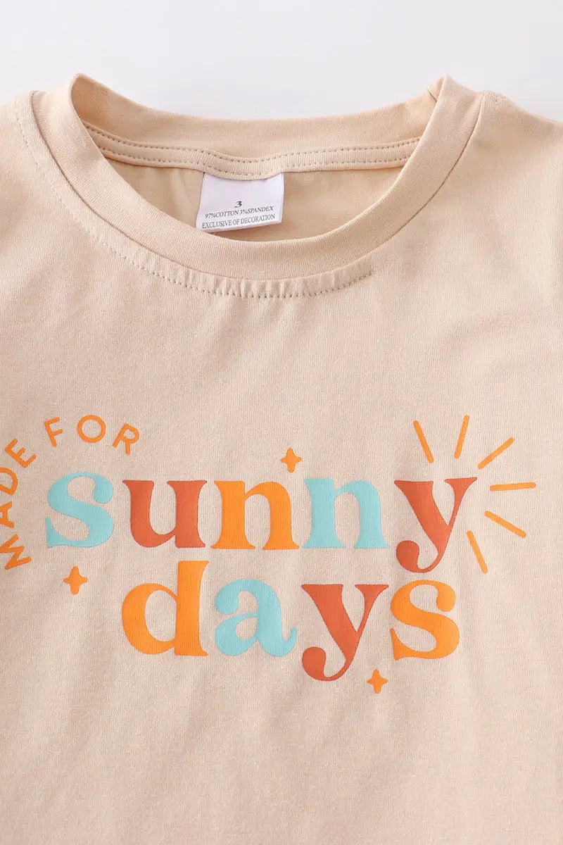 Honeydew Sunny Days -t-paita, beige, Mama