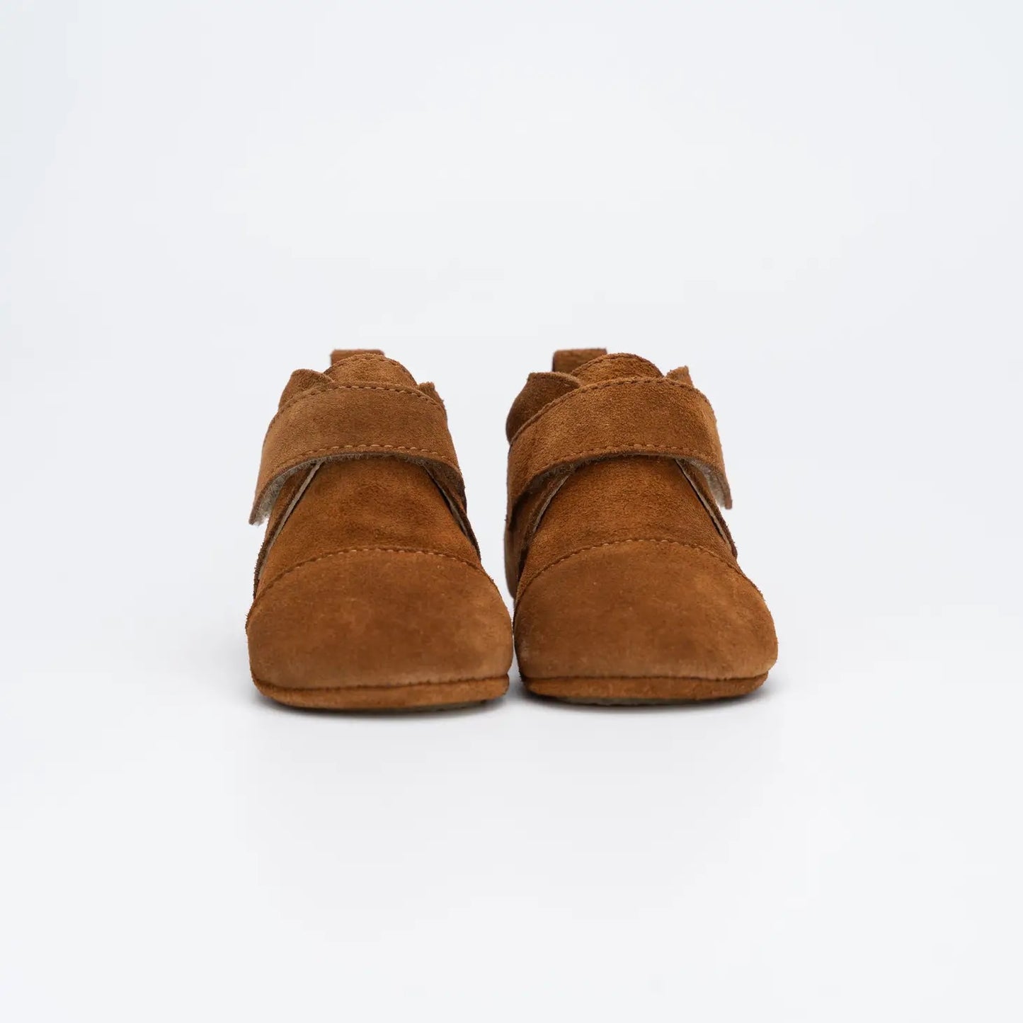 Teddy & James Classic Boots suede shoes, Cognac