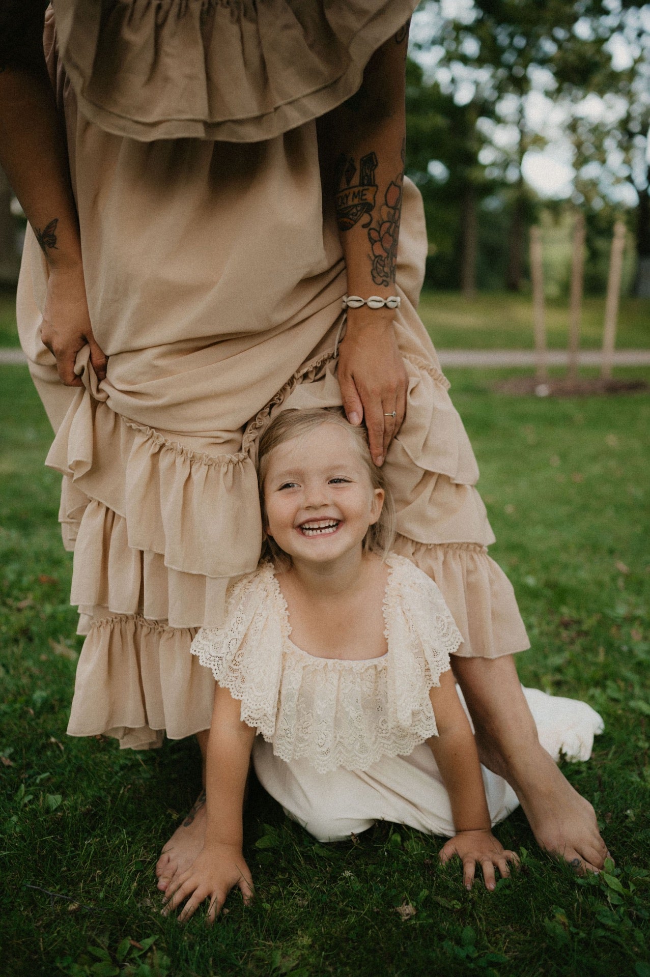 Bailey's Blossoms Nellie Ruffle -mekko, Mama