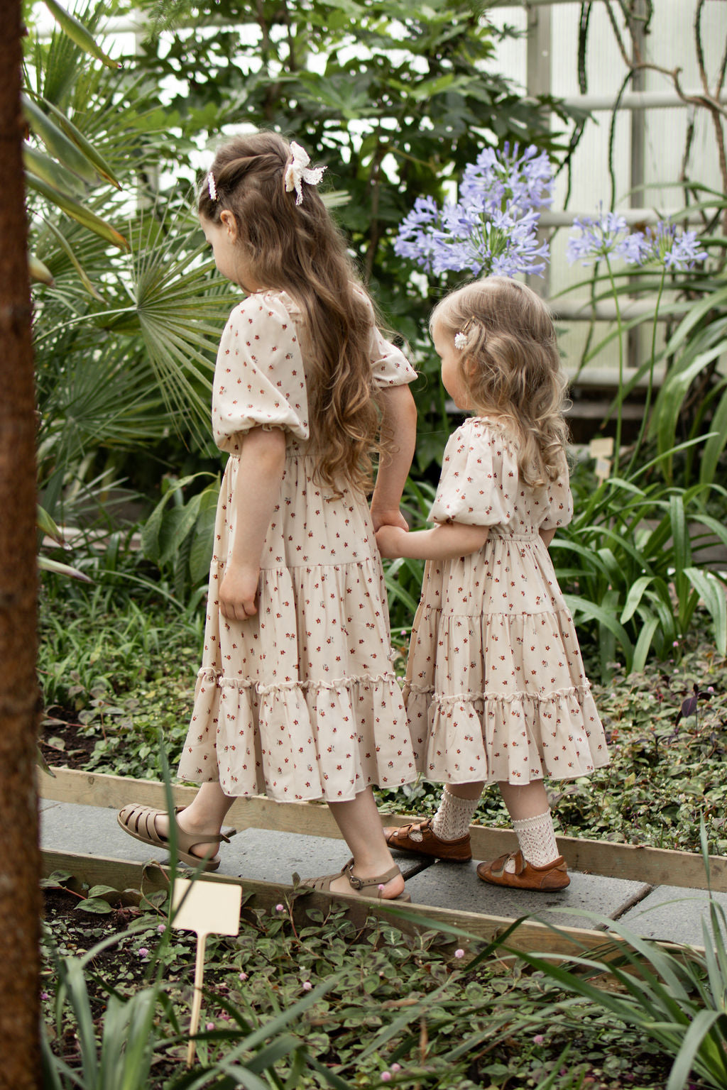 Katherine Brown Floral -mekko, Mini