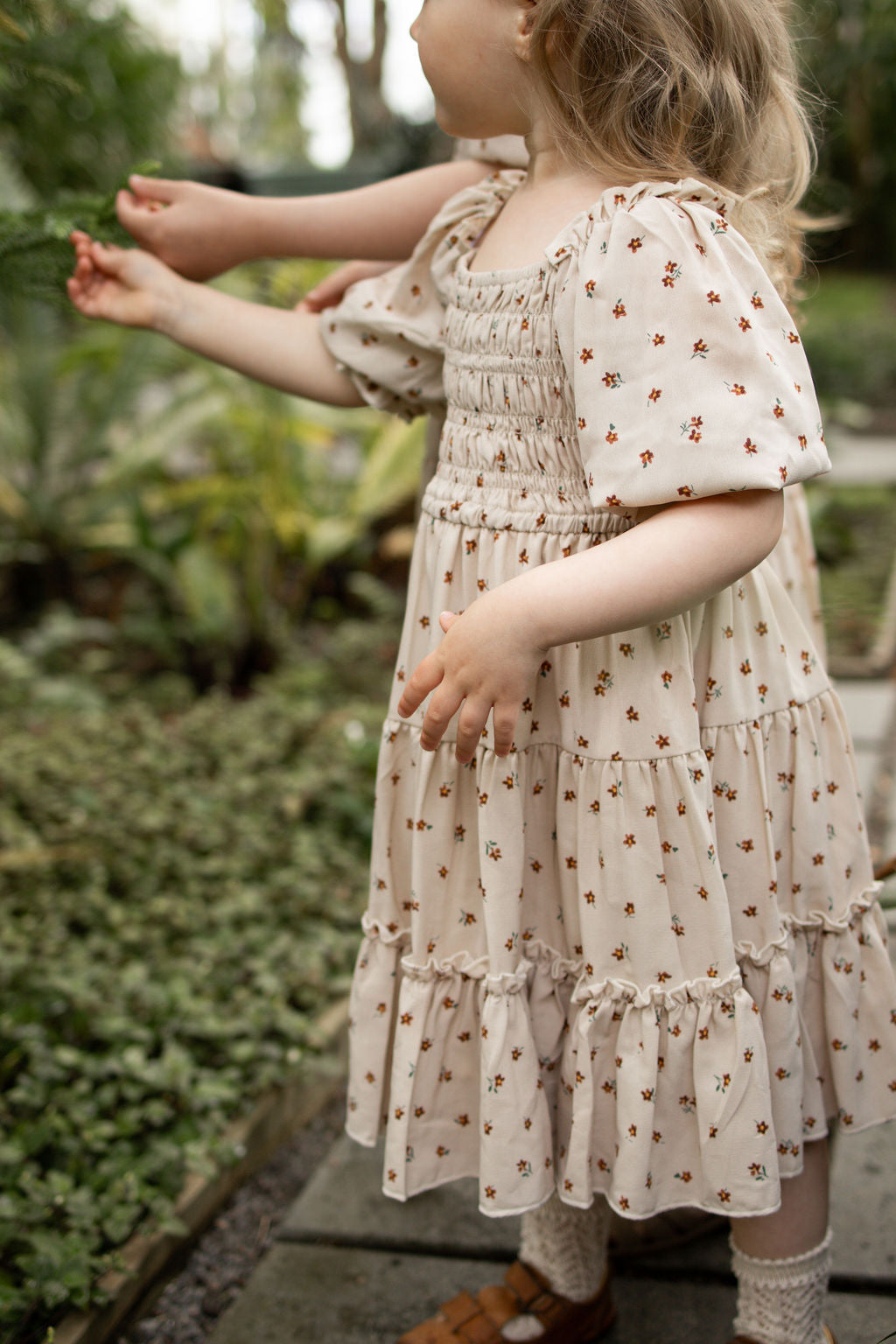 Katherine Brown Floral -mekko, Mini