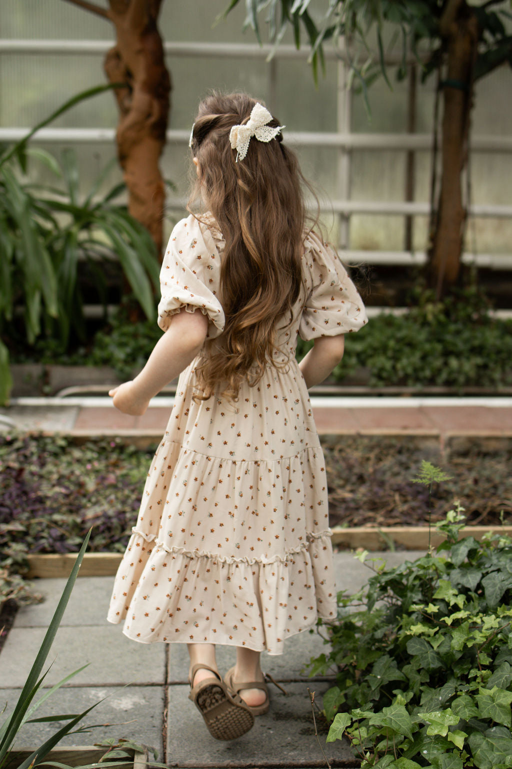 Katherine Brown Floral -mekko, Mini