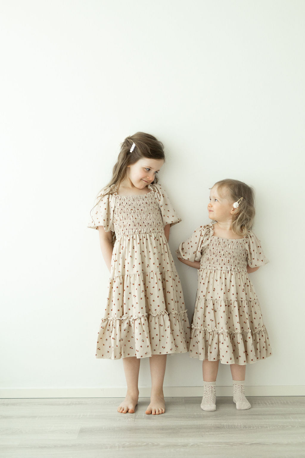 Katherine Brown Floral -mekko, Mini