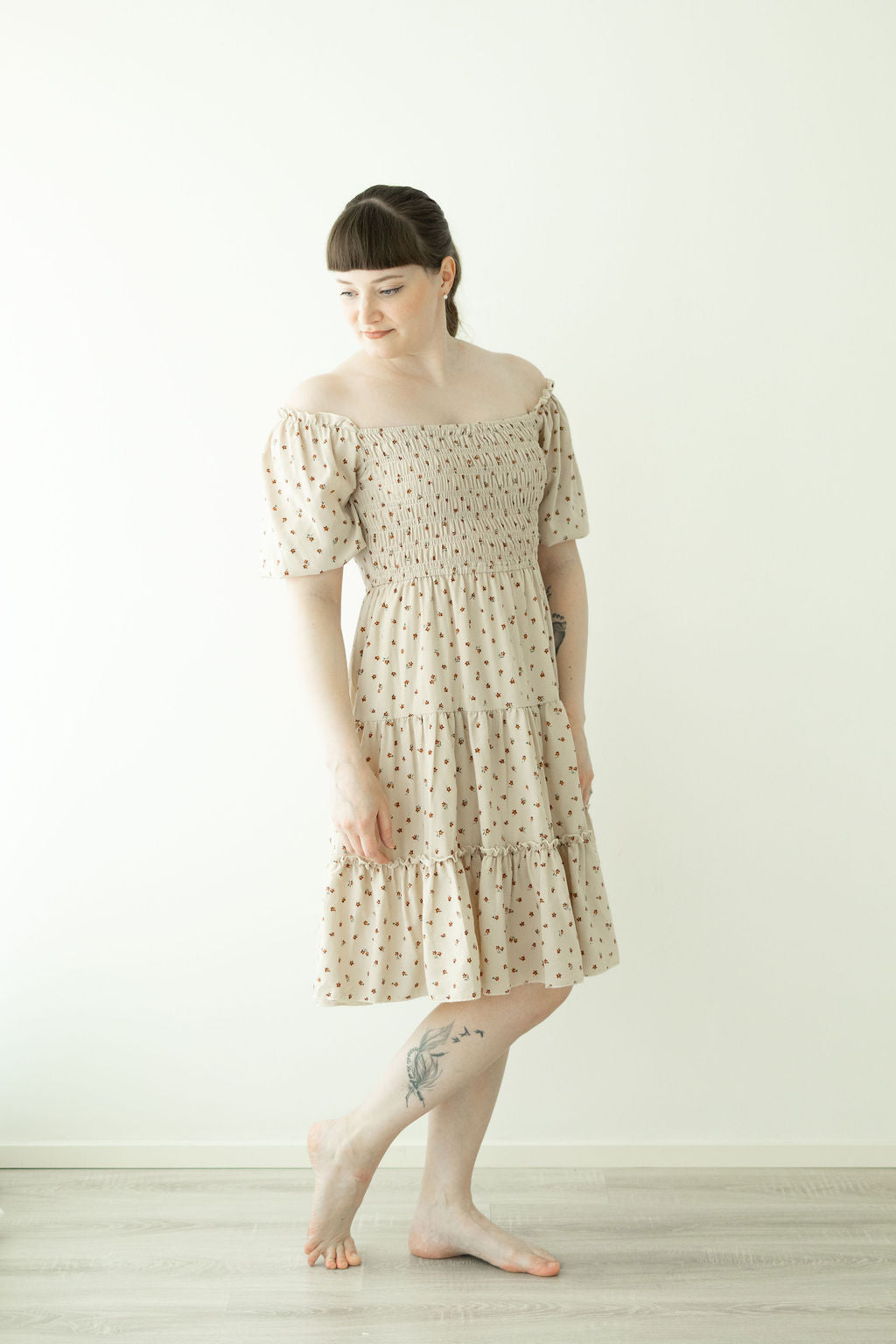 Katherine Brown Floral -mekko, Mama