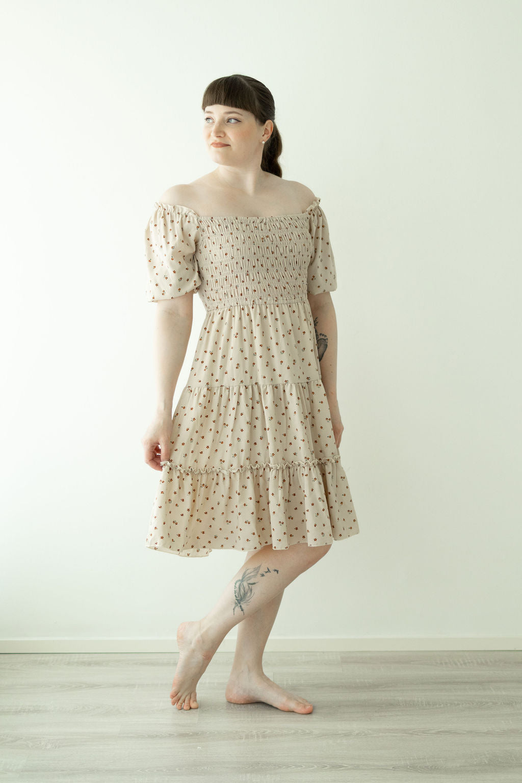 Katherine Brown Floral -mekko, Mama