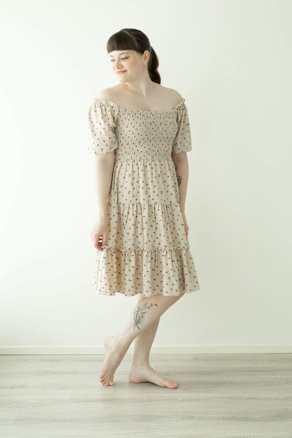 Katherine Brown Floral -mekko, Mama