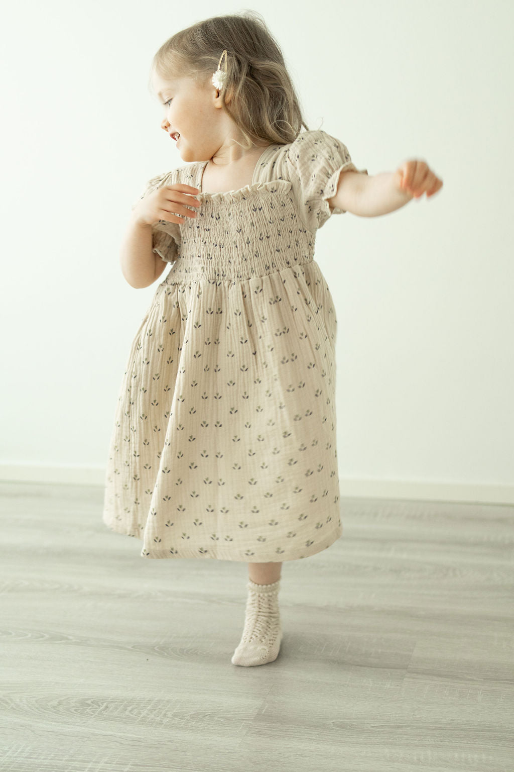 Forever French Flora Muslin Dress, Mini