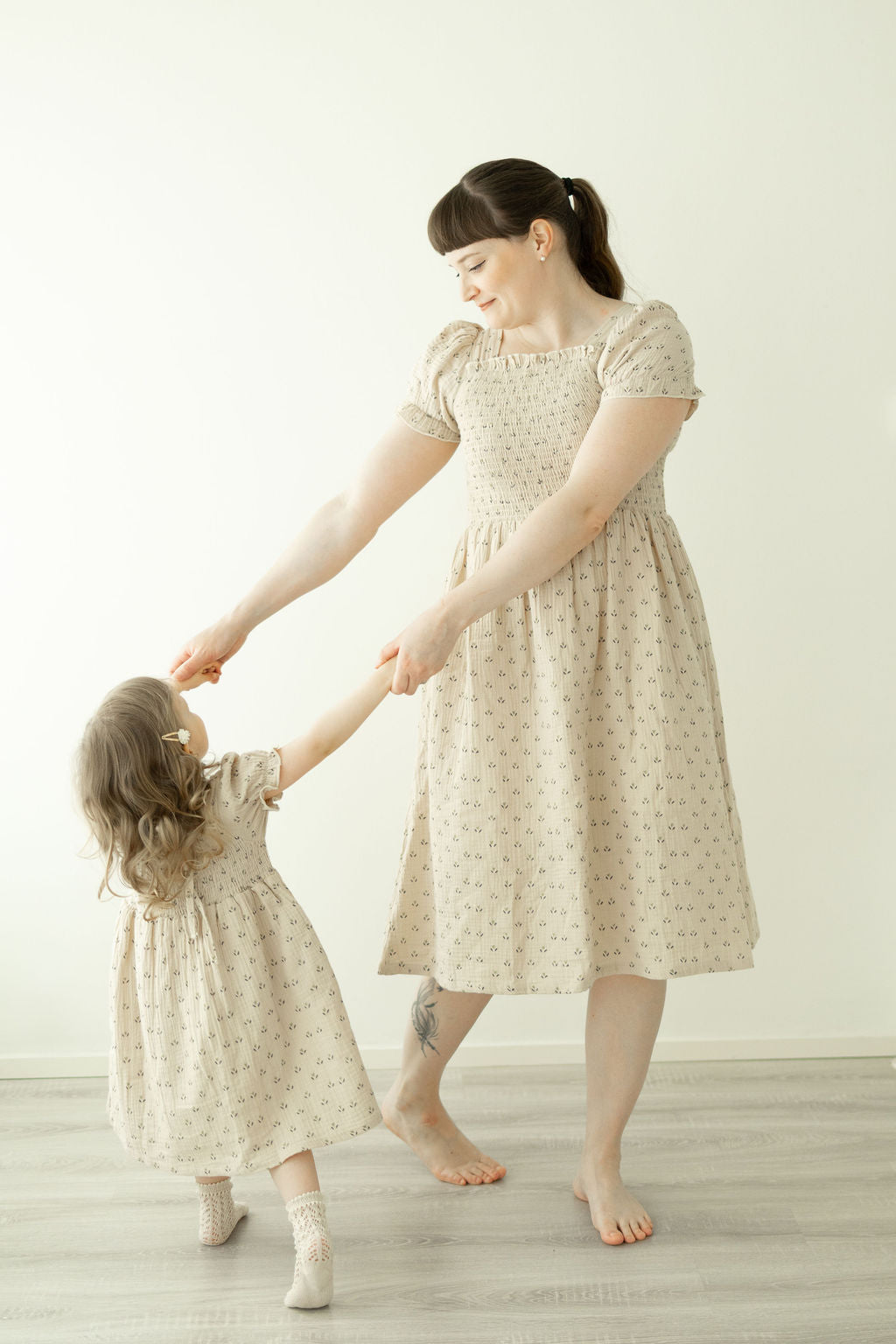 Forever French Flora Muslin Dress, Mini