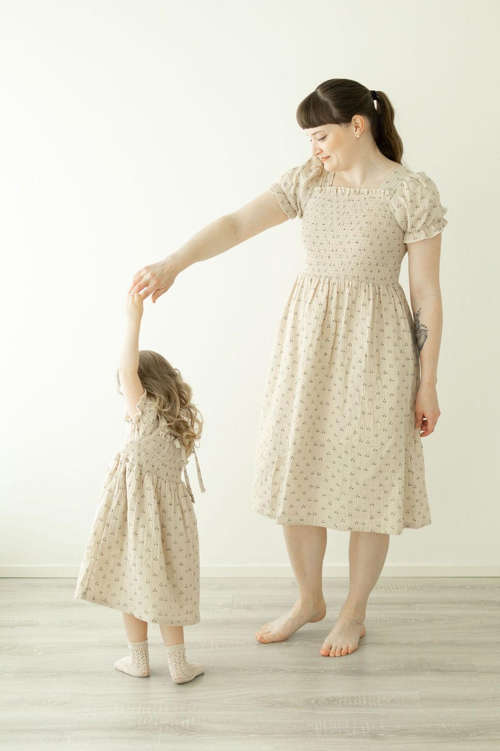 Forever French Flora Muslin Dress, Mini