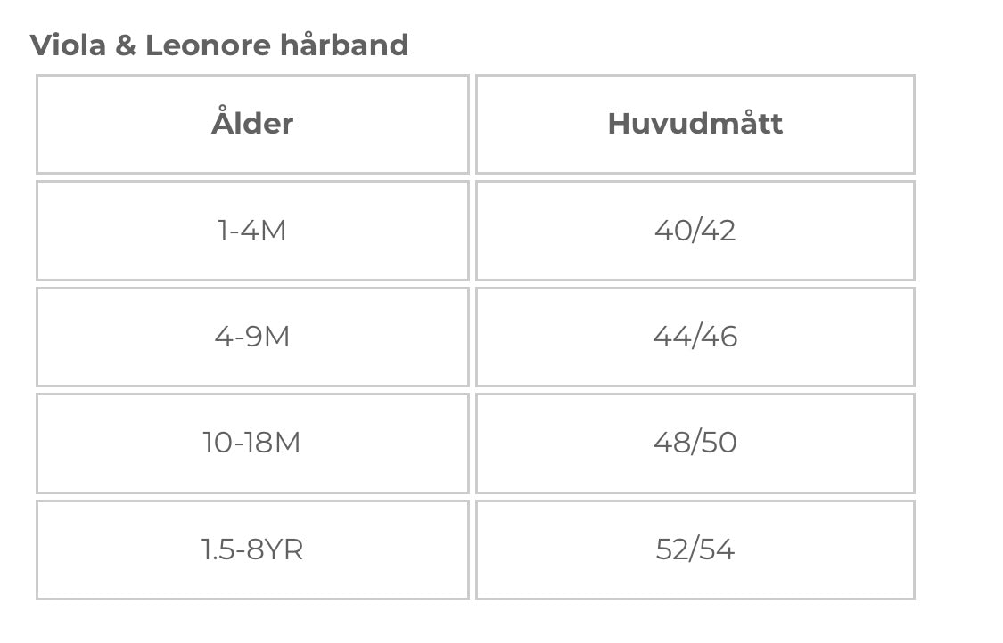 Liv & Loke VIOLA Poientelle headband, Cappucino