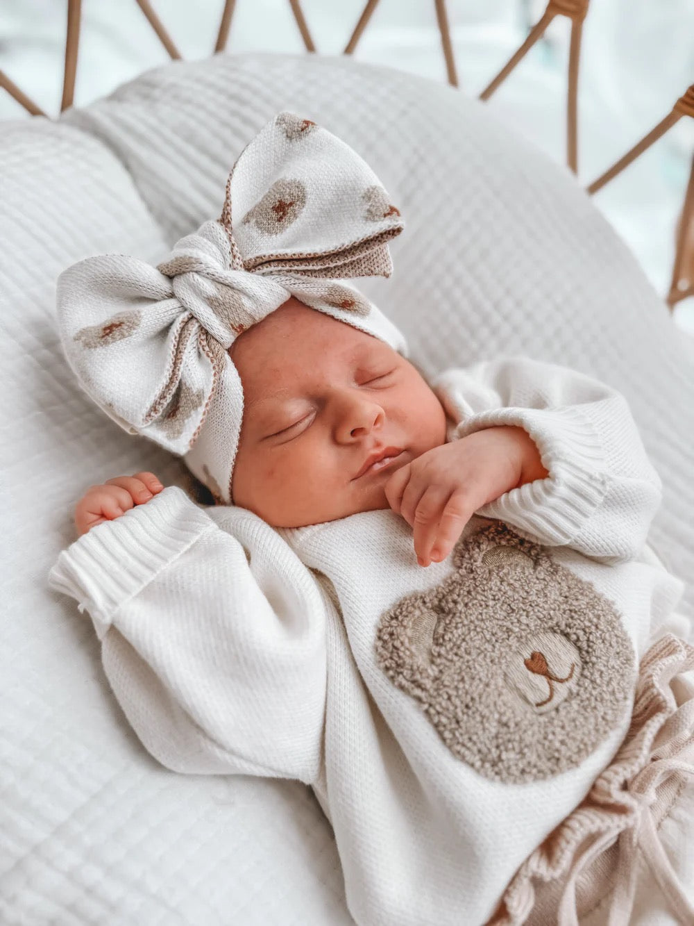 Indigo Dreams Bear Knit -neulerusettipanta