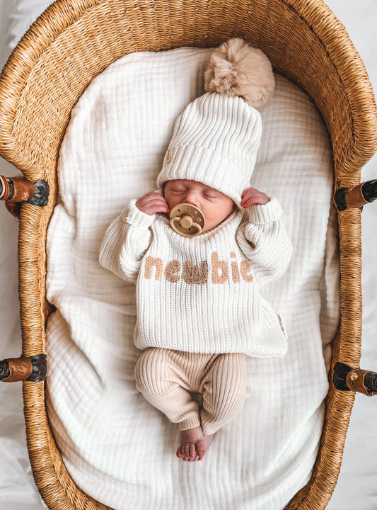 Indigo Dreams Vanilla Newbie Jumper -vauvan neulepusero