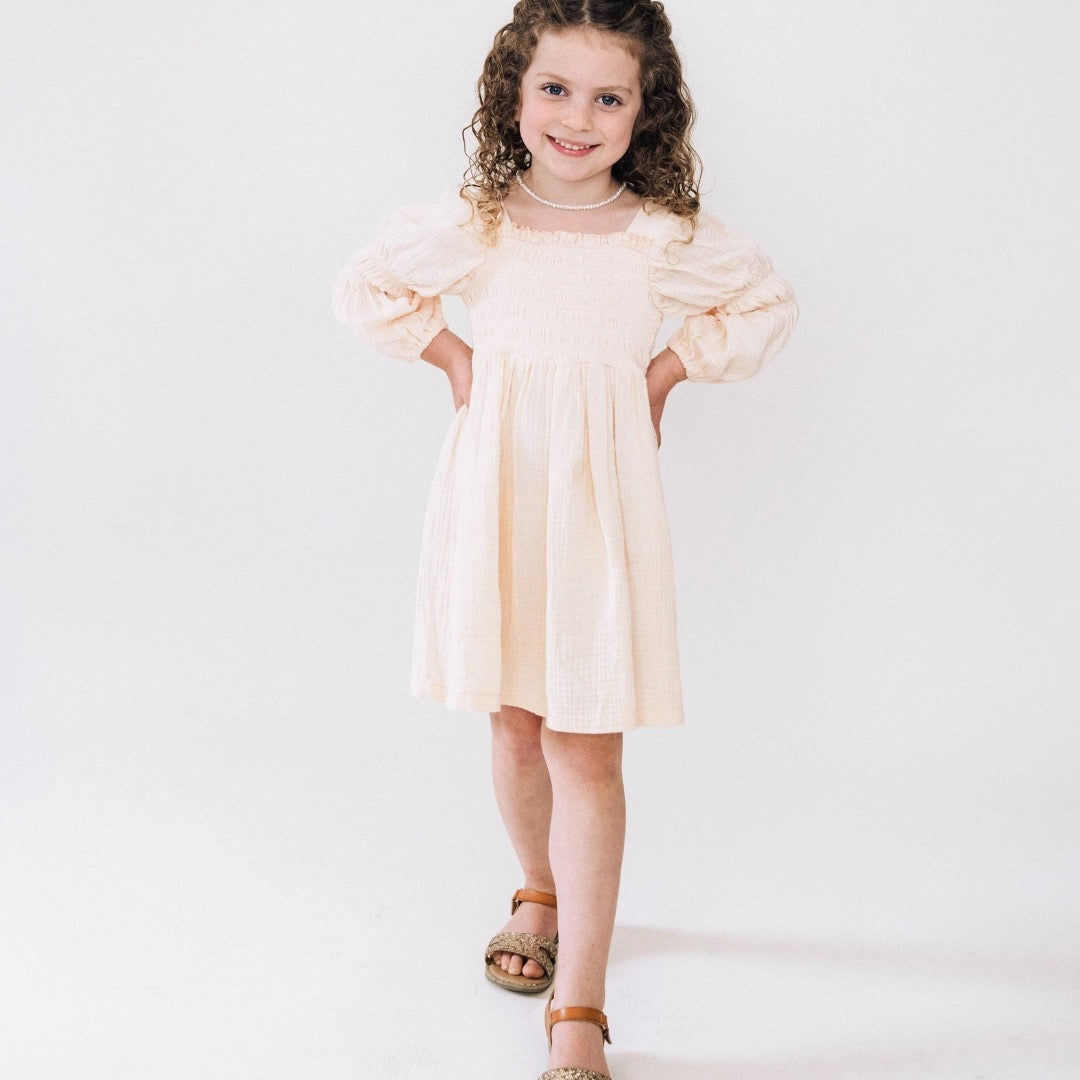 HAHA MAMA Clothing, Stella Muslin Dress, Mini