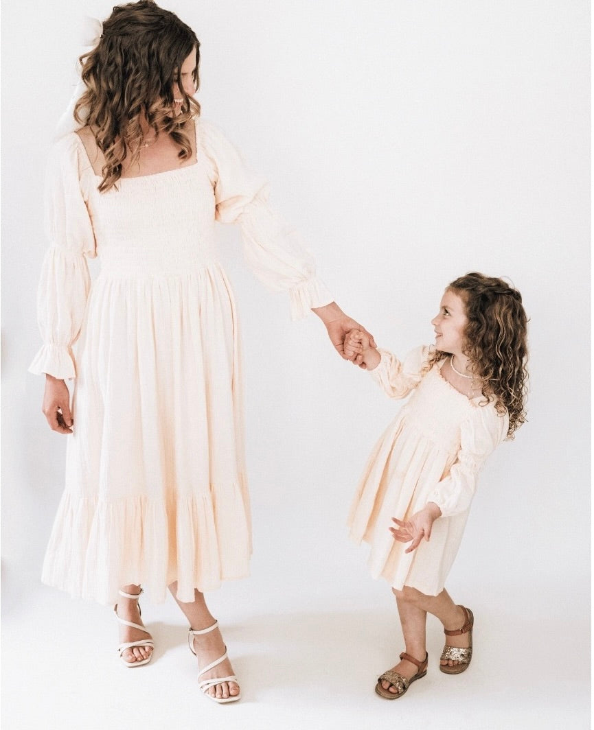 HAHA MAMA Clothing, Stella Muslin Dress, Mini