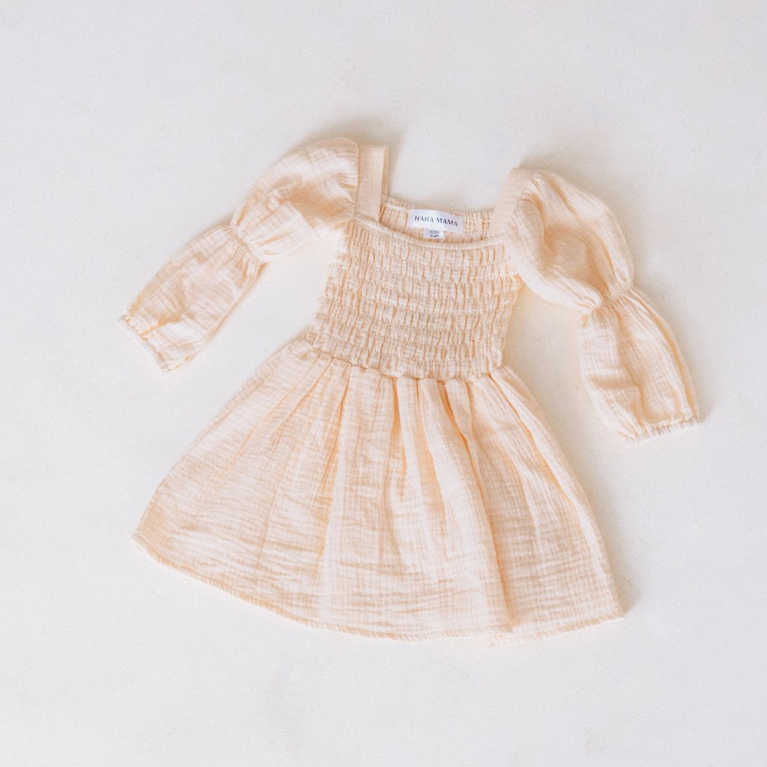 HAHA MAMA Clothing, Stella Muslin Dress, Mini