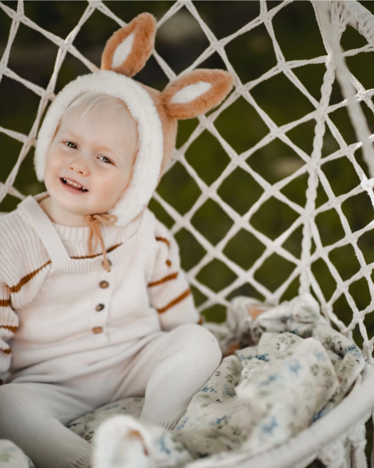 Lil' Paradise Copenhagen, Milky Coffee -neule, Beige