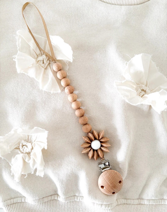 CW Events Natural Flower Pacifier