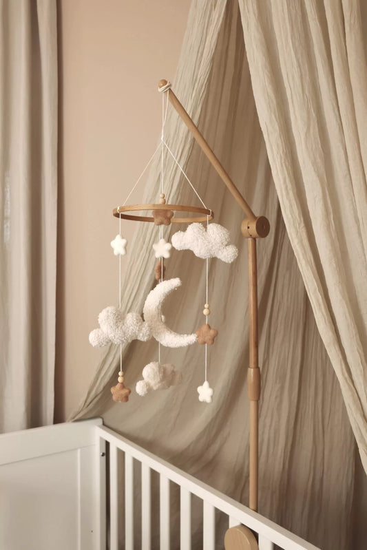 Little Loua Fluffy Clouds cradle mobile