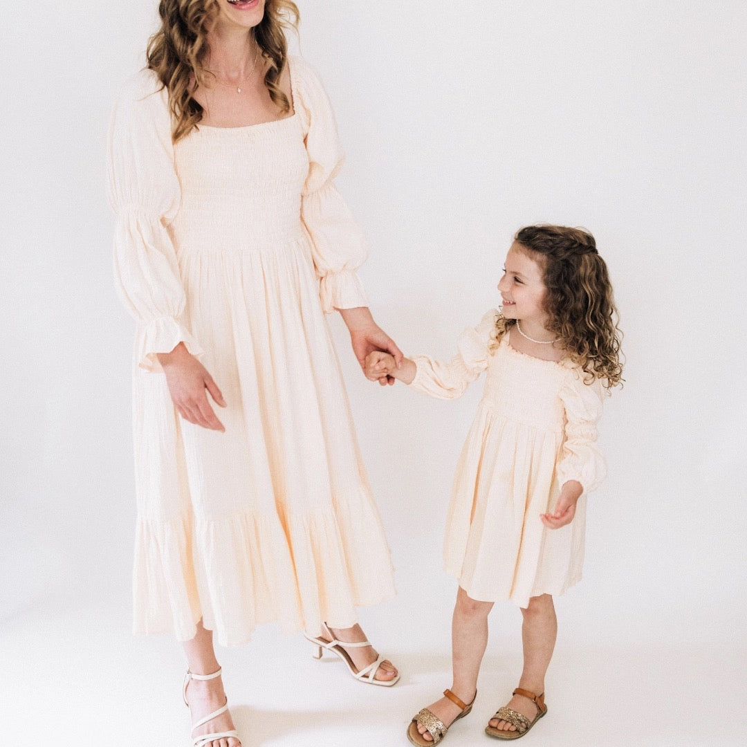 HAHA MAMA Clothing, Stella Muslin Dress, Mini