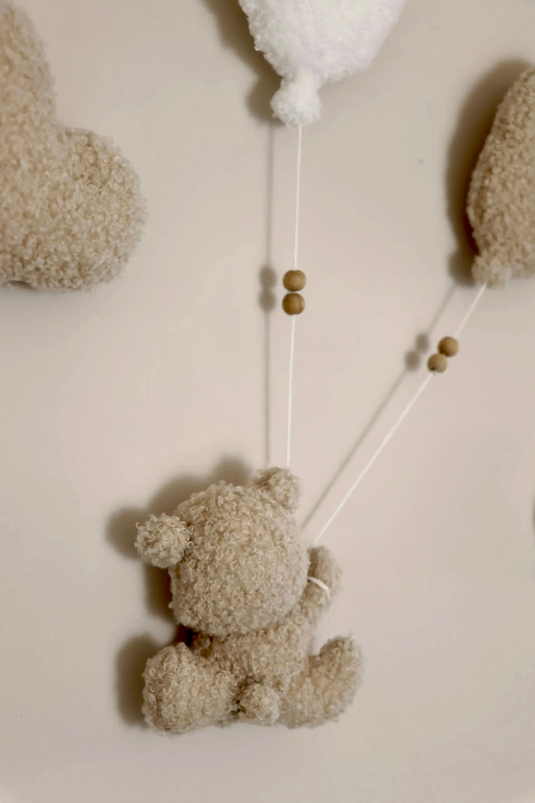 Little Loua Bouclé Teddy -seinäkoristesetti