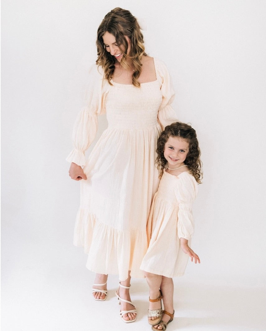 HAHA MAMA Clothing, Stella Muslin Dress, Mini