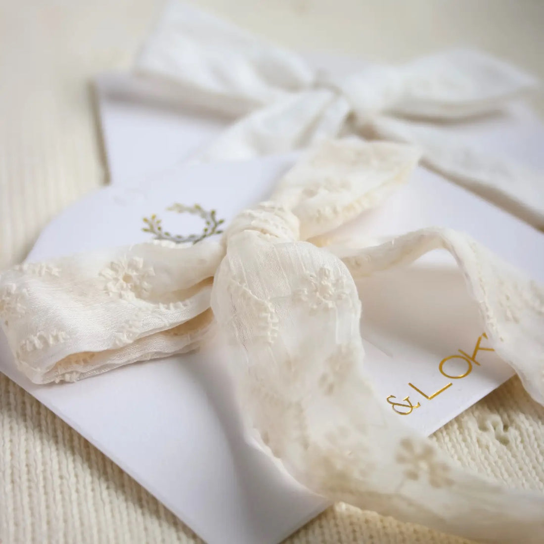 Liv & Loke Lilly Bow Sweet Dreams -hiusrusetti