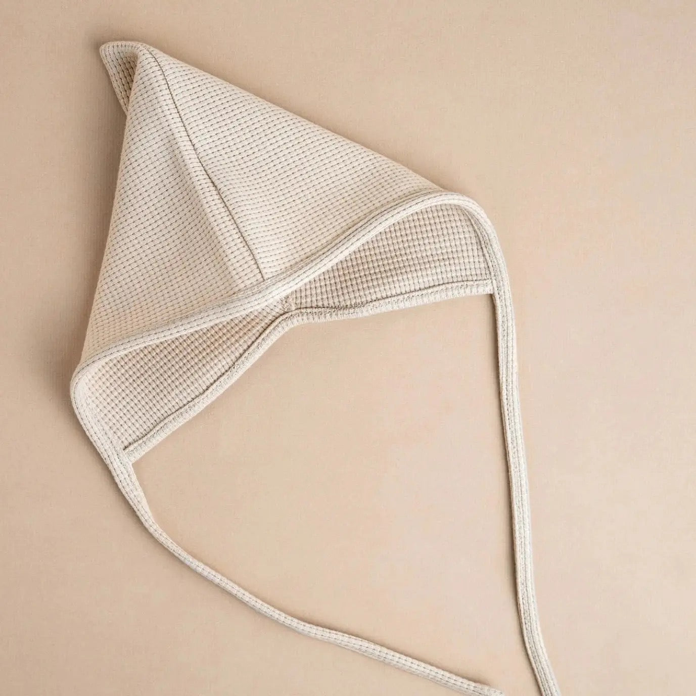 TISU Baby Pixie Bonnet, Oat or Ecru